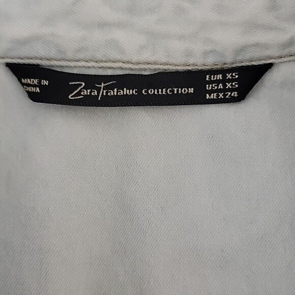 Zara Trafulac button down shirt Size XS - Picture 10 of 13